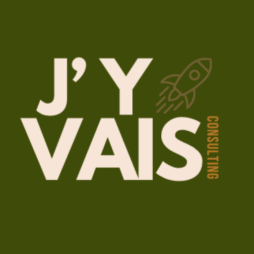 logo j'y vais consulting - stratégie business